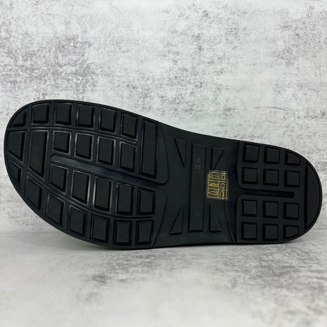 Balenciaga Slides "Black-Green"