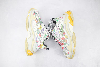 Balenciaga x Gucci Triple S "The Hacker Project Flora"
