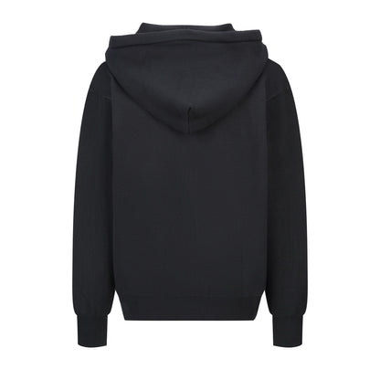 Loewe Zip-up Hoodie in Cotton "Black"