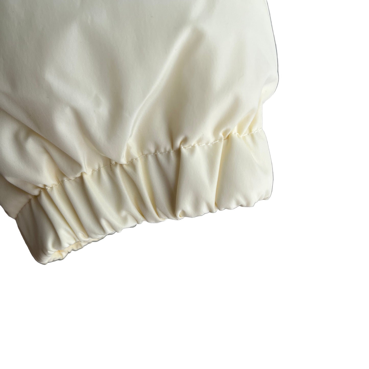 Trapstar Short Irongate Down Jacket "Cream"