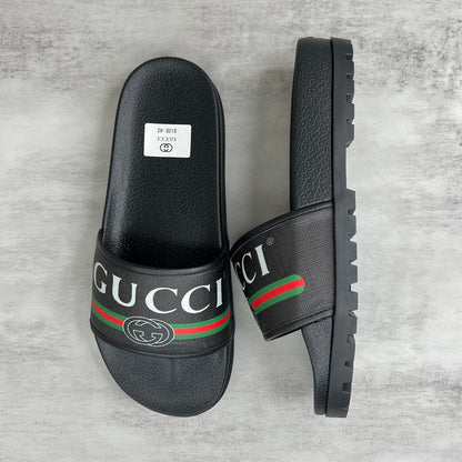 Gucci Slides "Black"