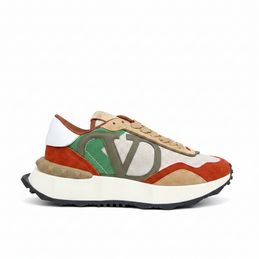 Valentino Garavani Netrunner "White-Brown-Green"