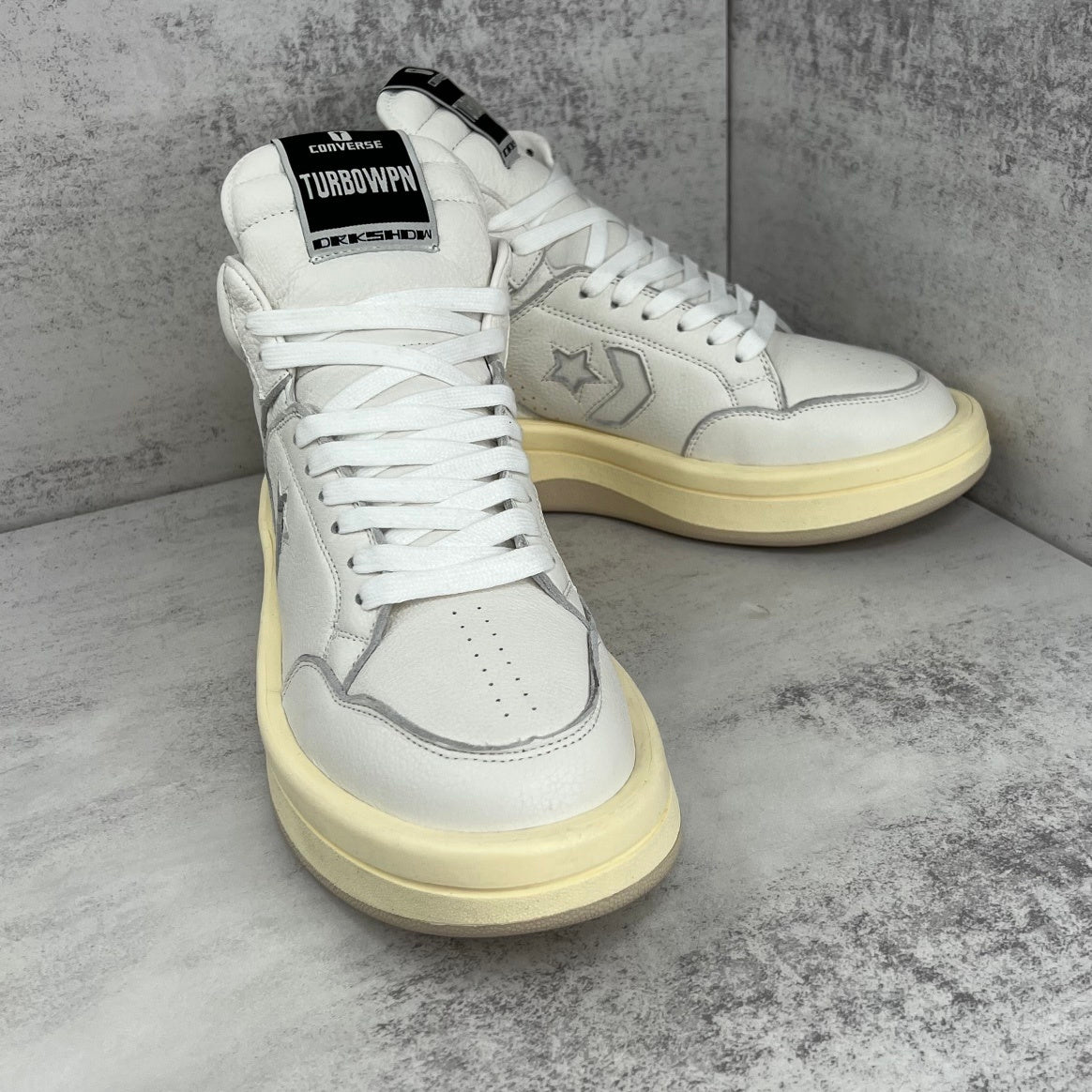 Rick Owens x Converse TURBOWPN High "White"