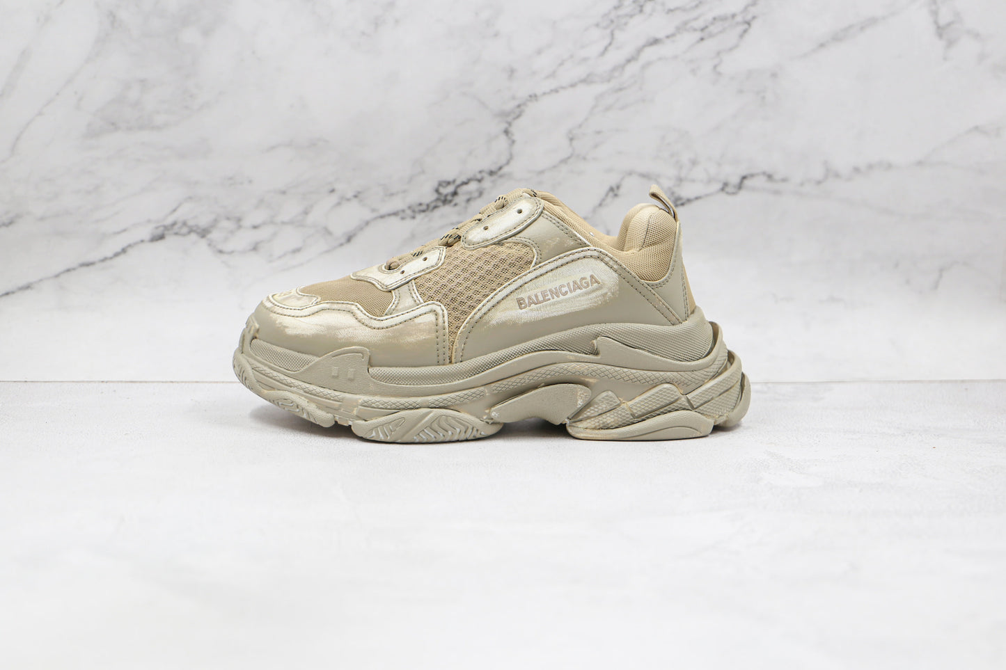 Balenciaga Triple S "Light Beige Faded"