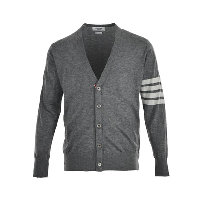 Thom Browne 4-Bar Cardigan "Dark Grey"