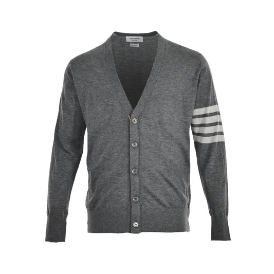 Thom Browne 4-Bar Cardigan "Dark Grey"
