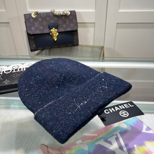 Chanel Beanie "Navy Blue"