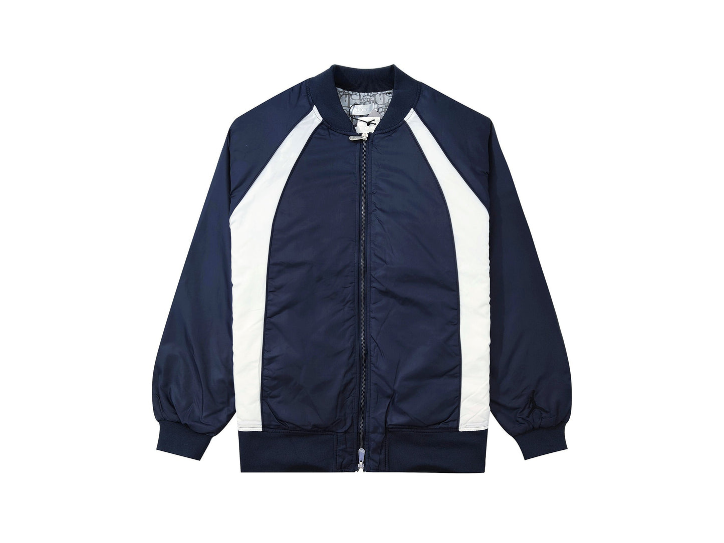 Air Jordan x Dior Bomber Jacket "Navy Blue-White"