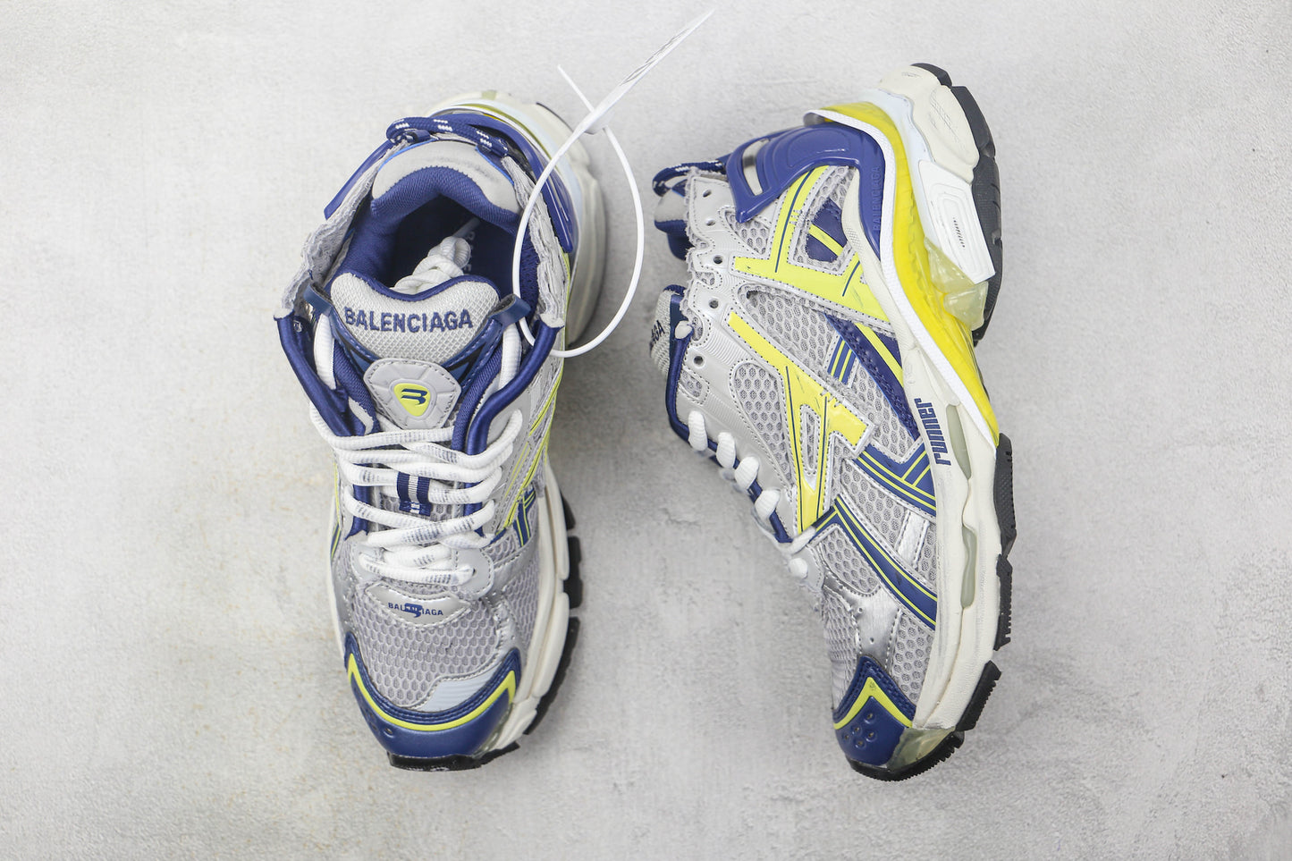 Balenciaga Runner "Blue-Yellow-Grey"