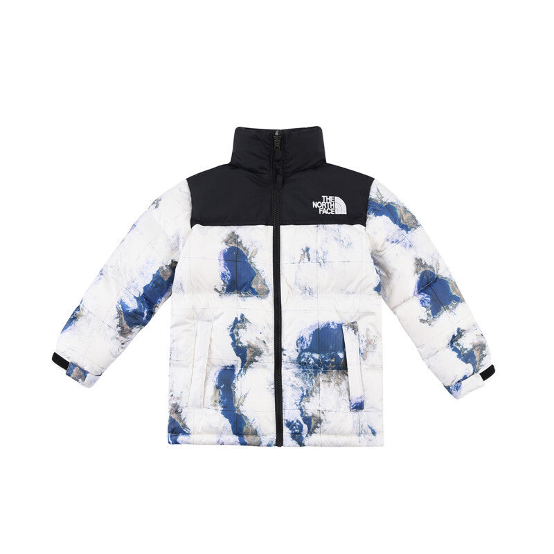 The North Face 700 Down Jacket "White-Black"