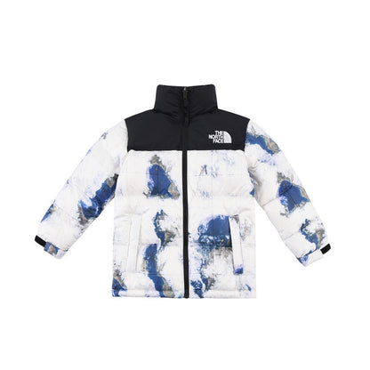 The North Face 700 Down Jacket "White-Black"