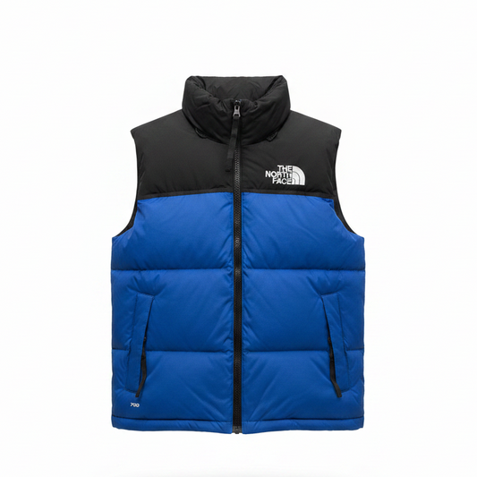 The North Face 700 Down Vest "Blue-Black"