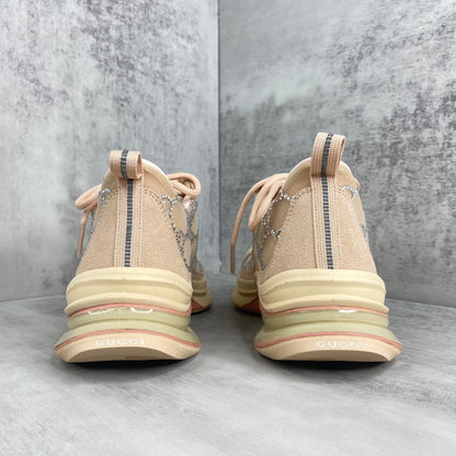Gucci Run "Pink " Crystals