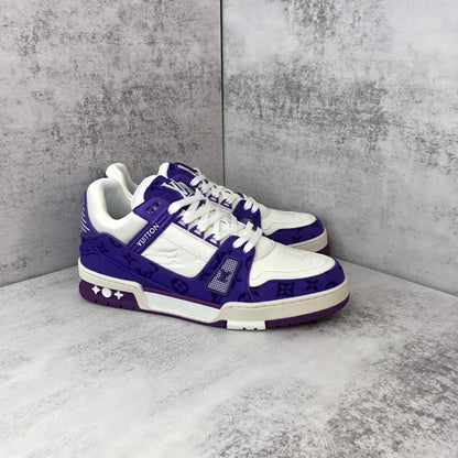 Louis Vuitton Trainers "Purple-White"