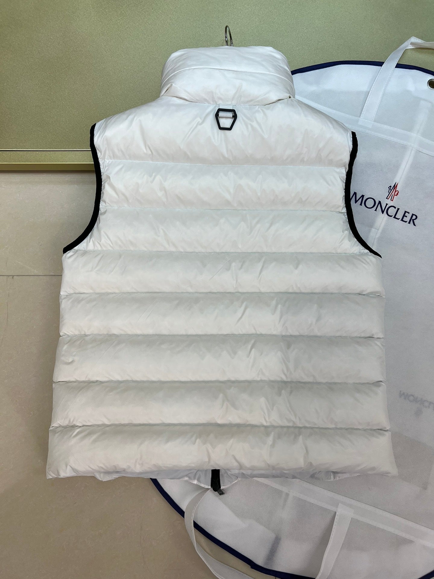 Moncler Cenis Down Vest "White"