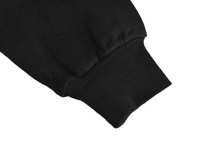 Celine Zip-Up Hoodie "Black"