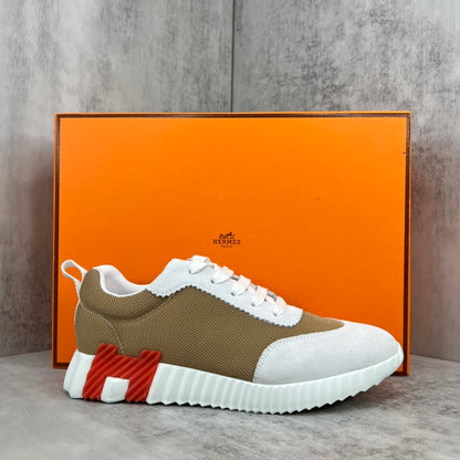 Hermes Bouncing Sneakers "Brown-Grey"