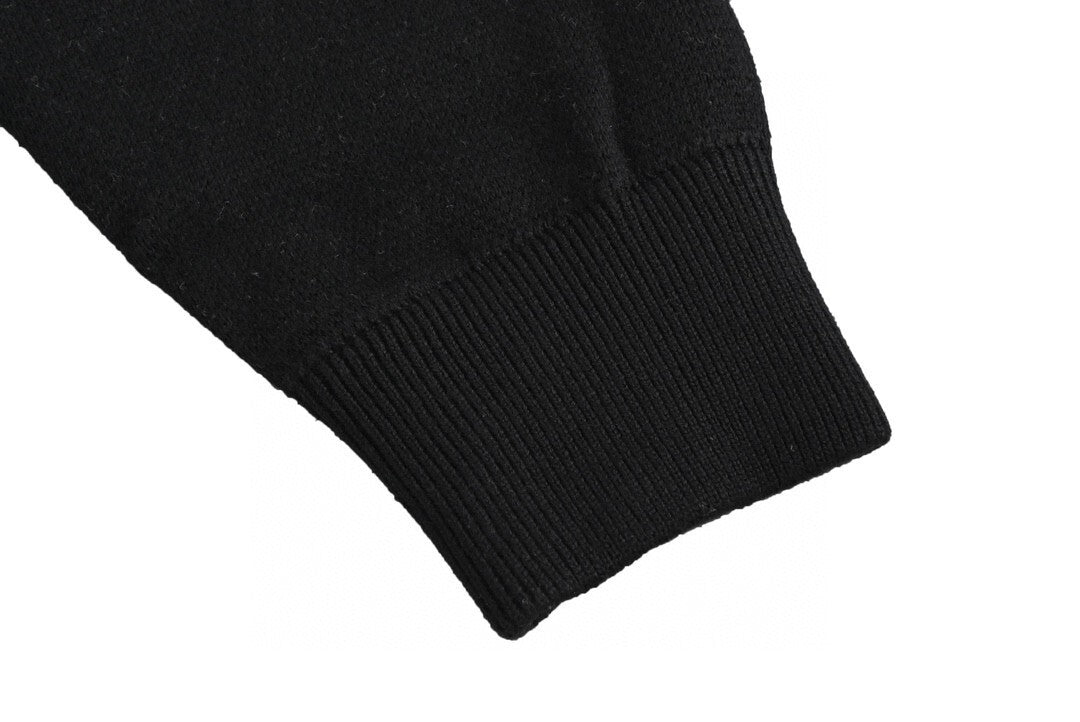 Louis Vuitton Zip-Up Sweater Jacket "Black"