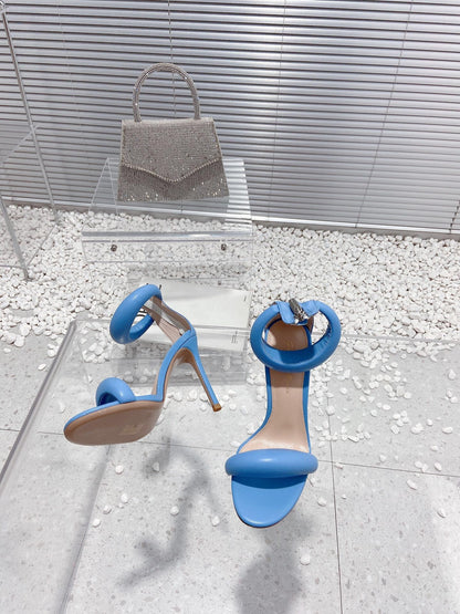 Gianvito Rossi Bijoux High Heels 100mm "Blue"