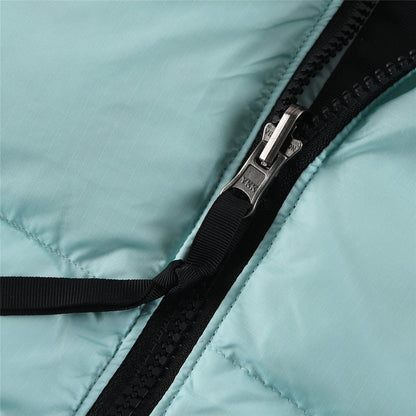 The North Face 700 Down Vest "Baby Blue-Black"