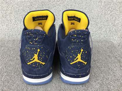 Air Jordan 4 Retro PE "Michigan"