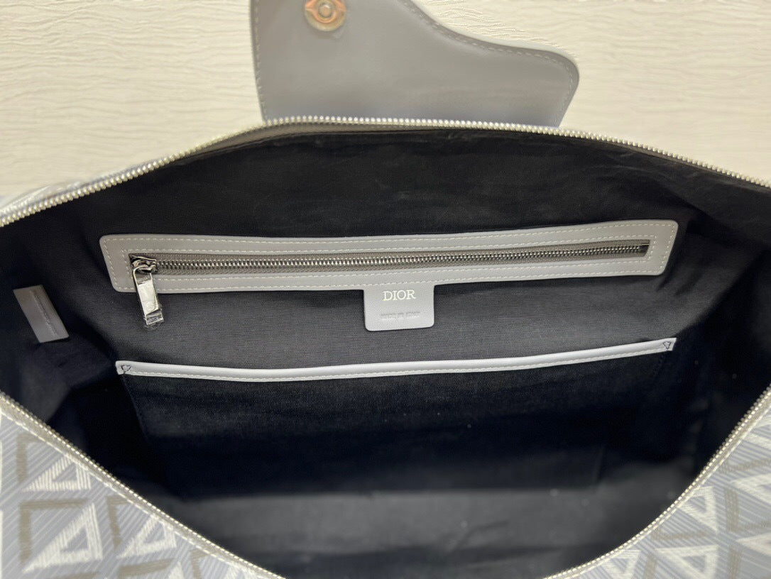 Dior Lingot 50 CD Diamond Duffle Bag