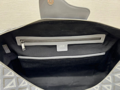 Dior Lingot 50 CD Diamond Duffle Bag