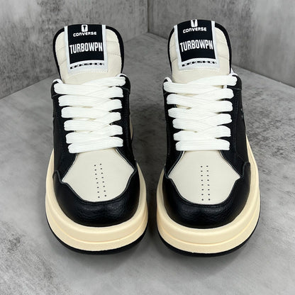 Rick Owens x Converse TURBOWPN Low "Black-White"