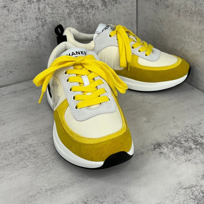 Chanel 22P Low "Grey-Beige-Yellow"
