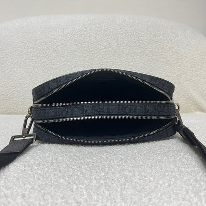Dior Oblique Jacquard Safari Bag with Strap