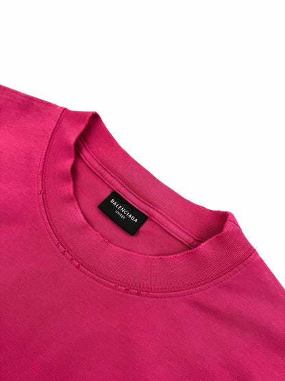 Balenciaga Tape Type T-Shirt "Pink"