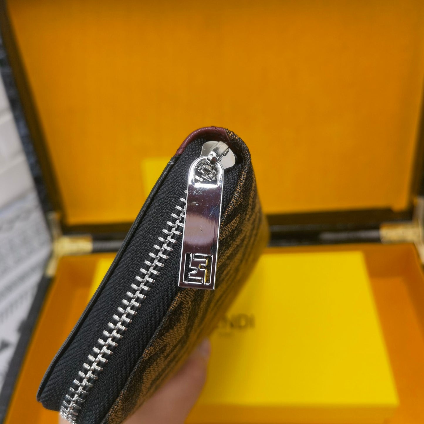 Fendi FF Logo Long Wallet