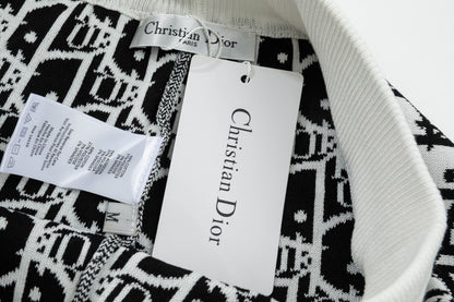 Dior Monogoram Shorts "White-Black"