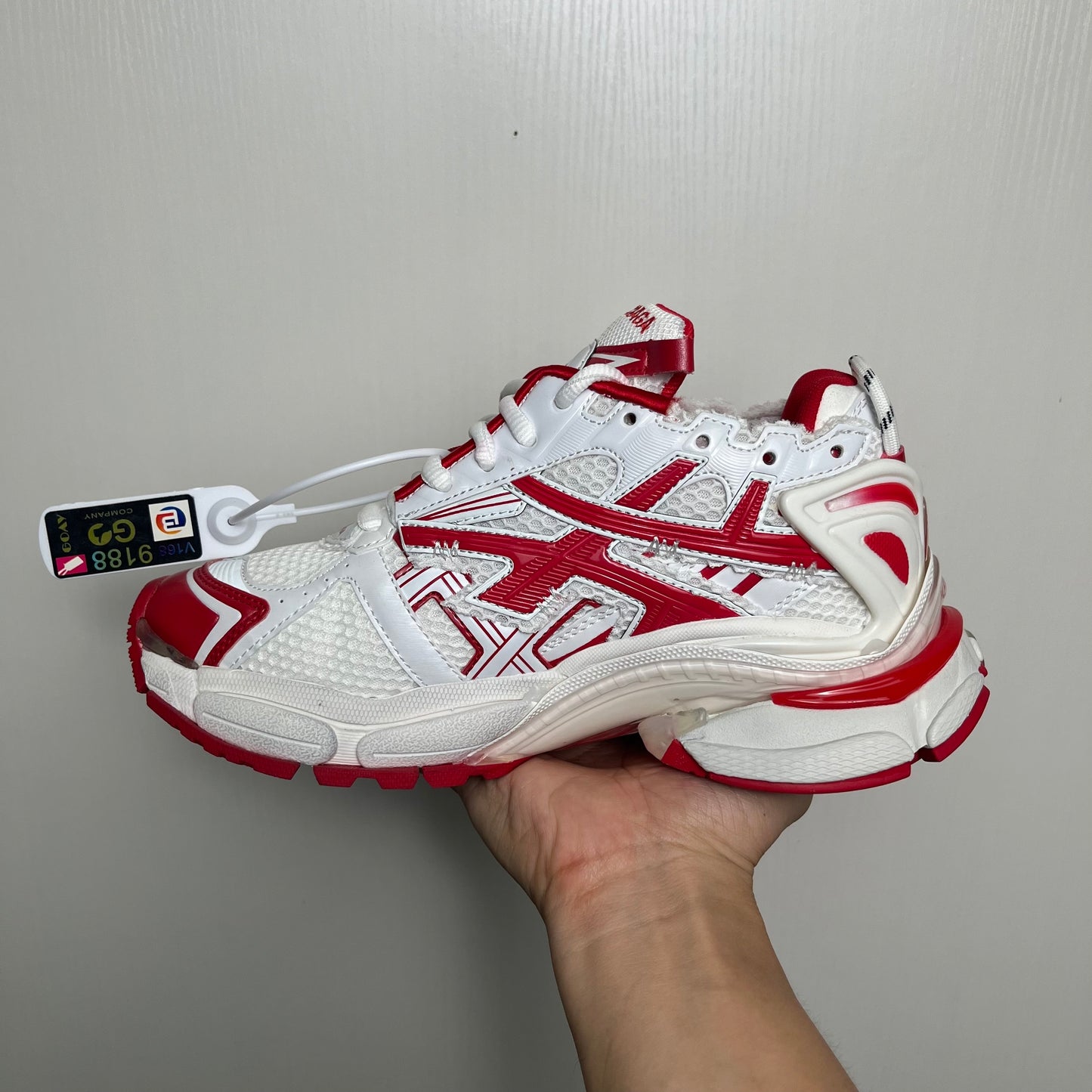 Balenciaga Runner "White-Red"