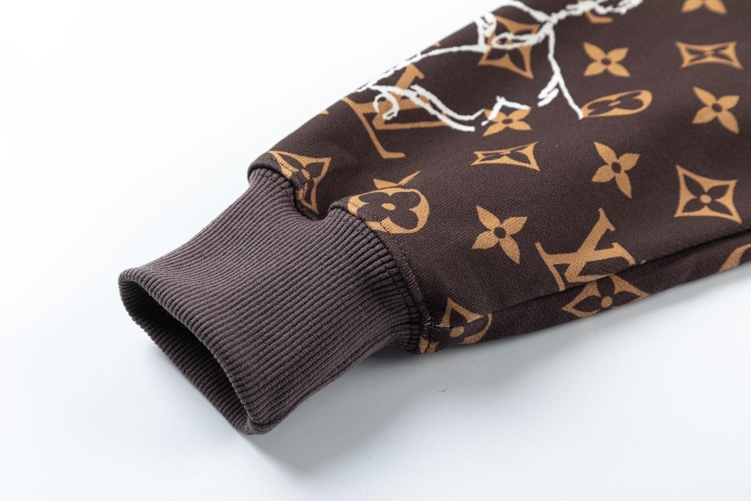 Louis Vuitton Monogram Sweatshirt "Brown"