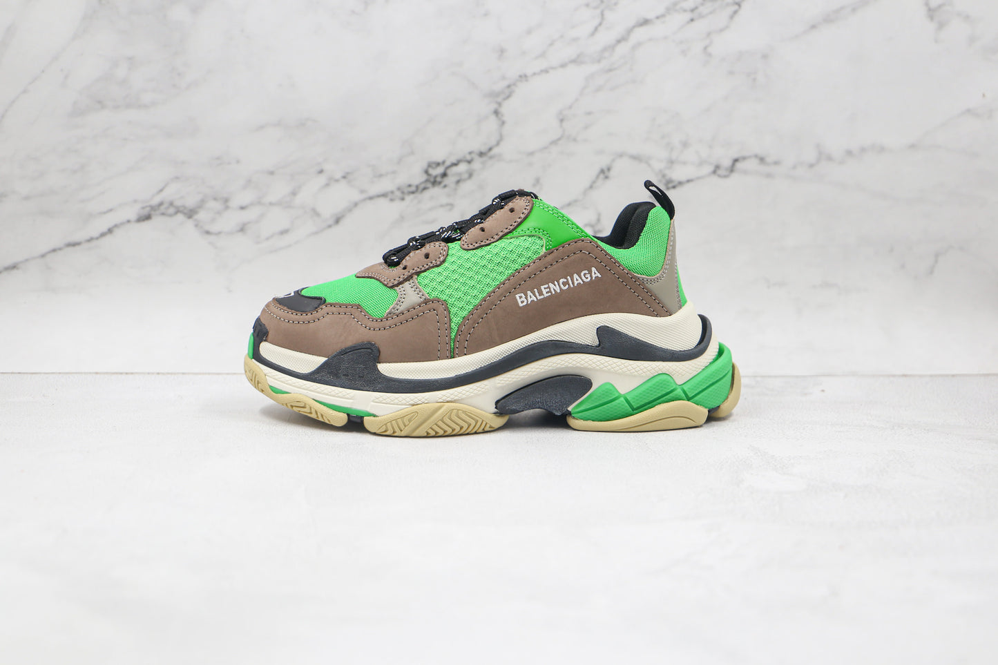 Balenciaga Triple S "Green-Grey"