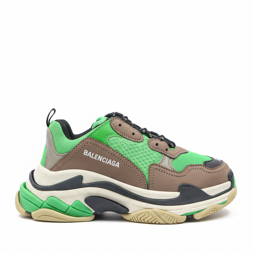 Balenciaga Triple S "Green-Grey"
