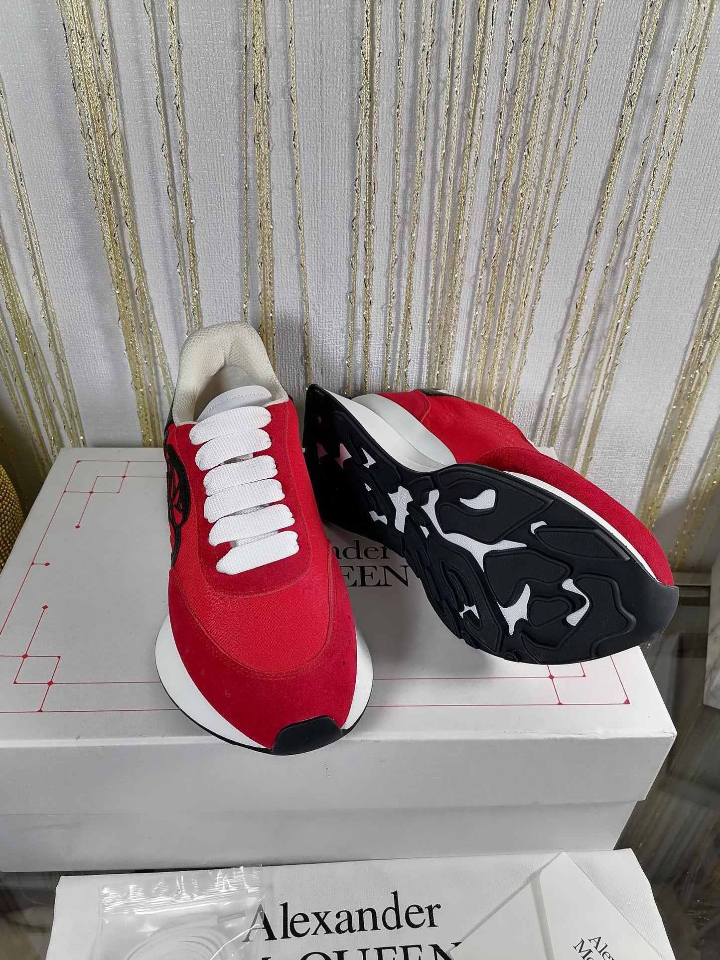 Alexander McQueen Sprint Runner "Lust Red"