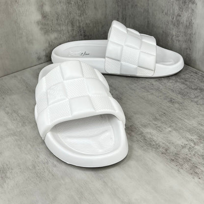 Louis Vuitton Slides "White"