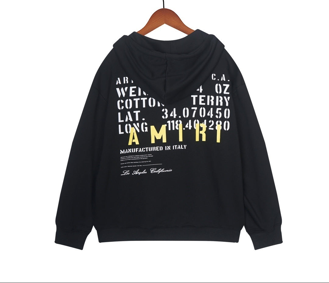 Amiri Military Specs Hoodie "Black"