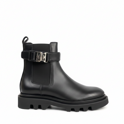 Givenchy Leather Chelsea Boots Ankle-Lock
