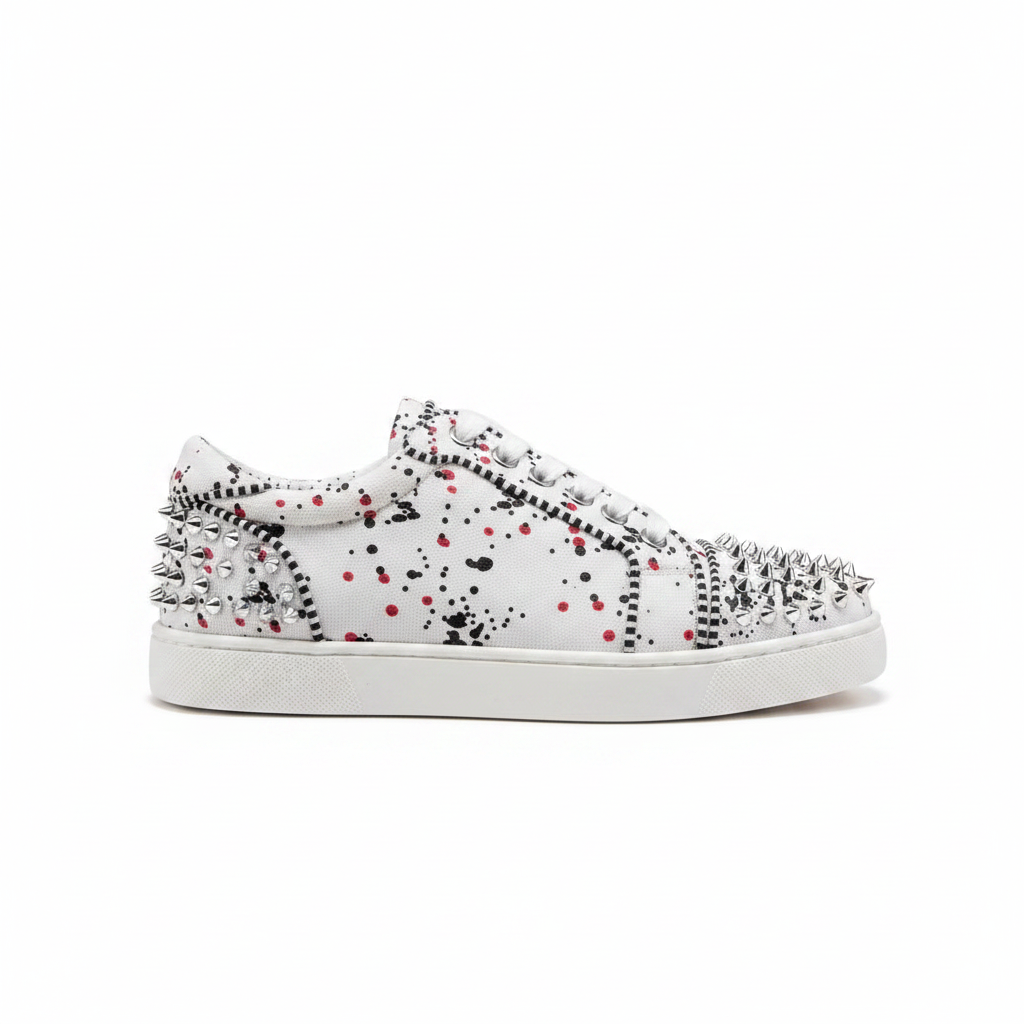 Christian Louboutin Seavaste 2 Flat "Toile Splash"