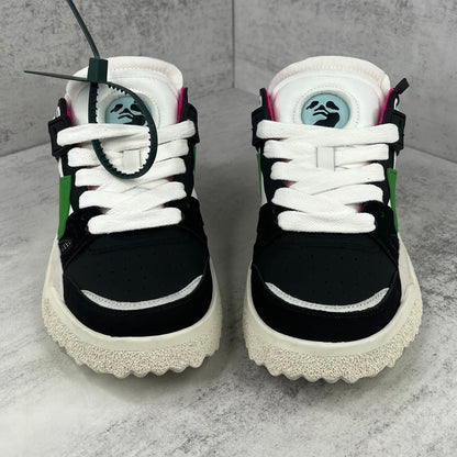 Off-White Sponge Mid "Black-White-Green"