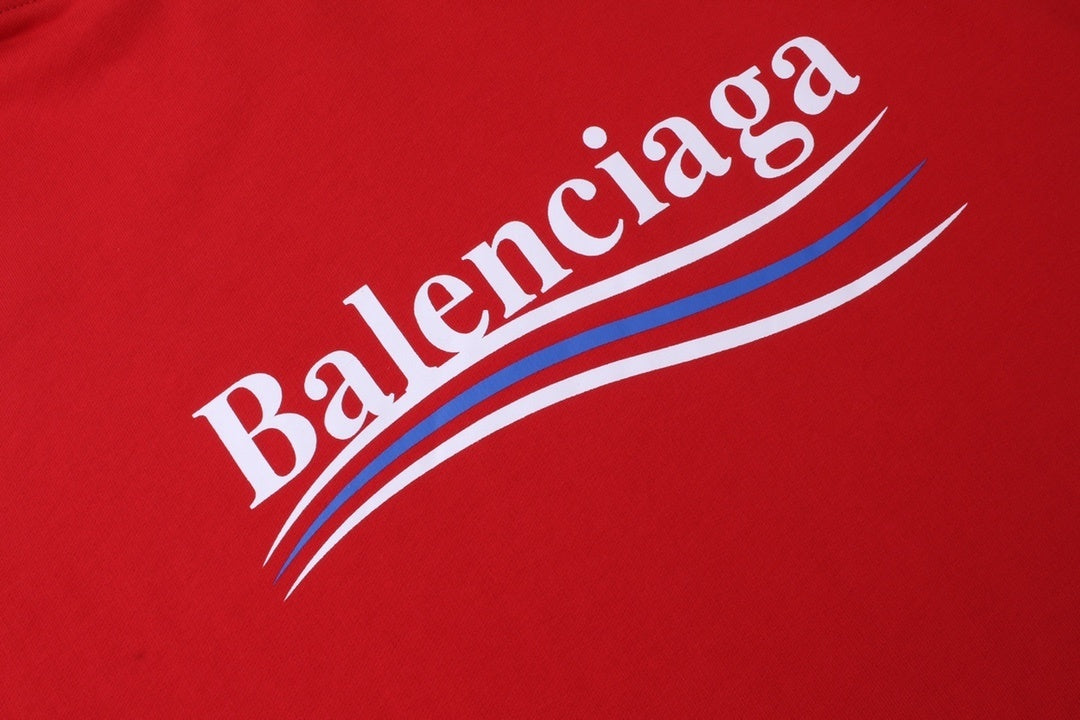 Balenciaga Political Campaign Hoodie "Red"