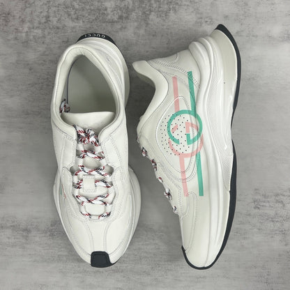 Gucci Run "White-Pink-Turquoise"