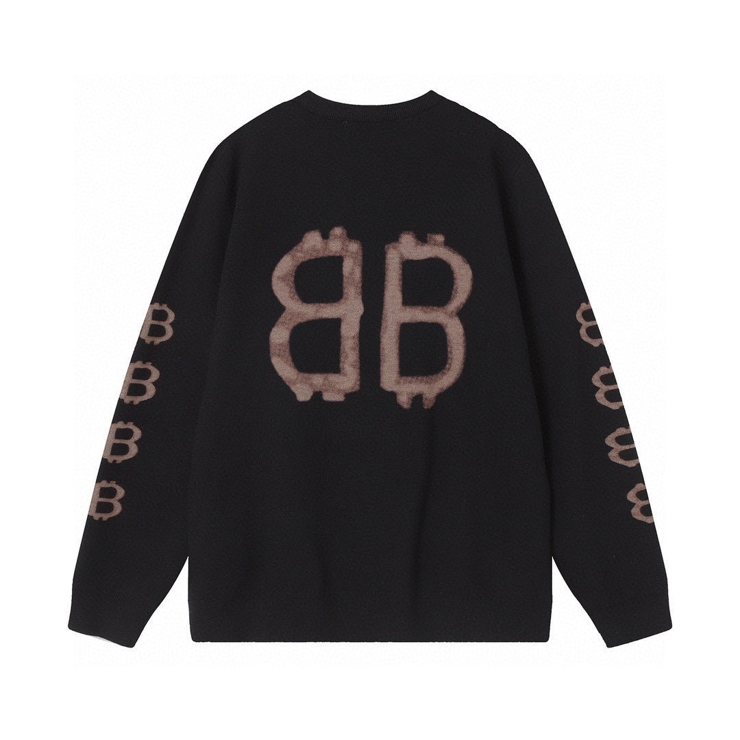 Balenciaga Crypto BB Print Sweater