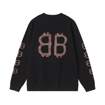 Balenciaga Crypto BB Print Sweater