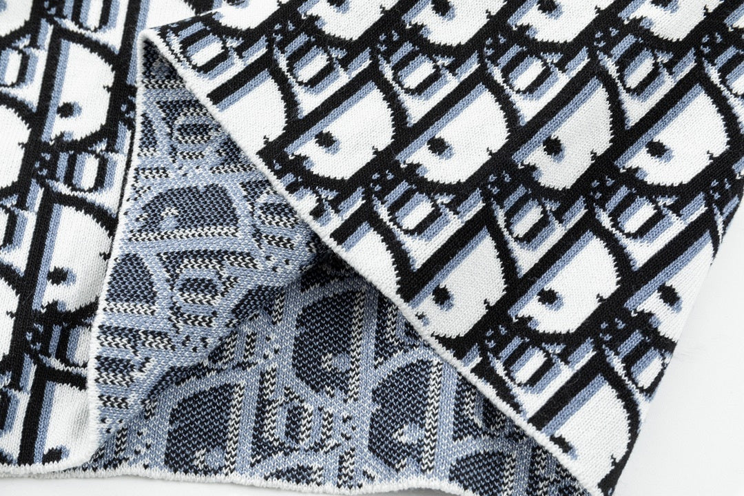 Dior Monogram Shorts "White-Black-Blue"