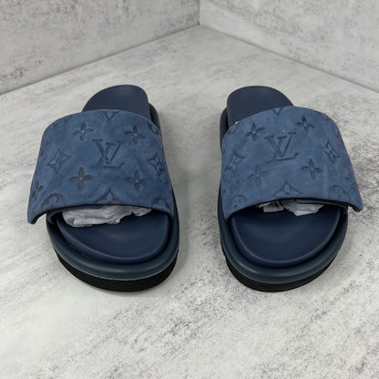Louis Vuitton Slides "Blue"