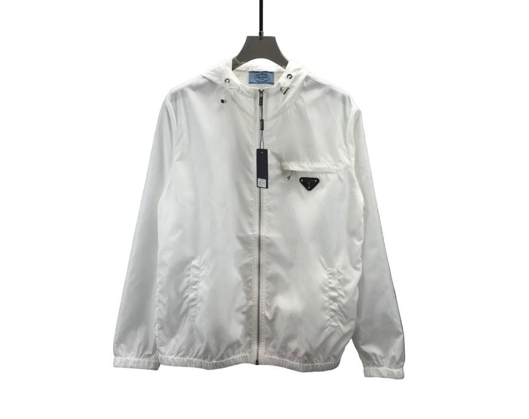 Prada Windbreaker Jacket "White"